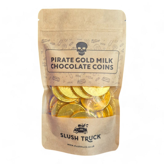 Pirate Gold Milk Chocolate Coins Sweet Pouch