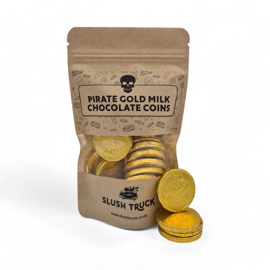 Pirate Gold Milk Chocolate Coins Sweet Pouch