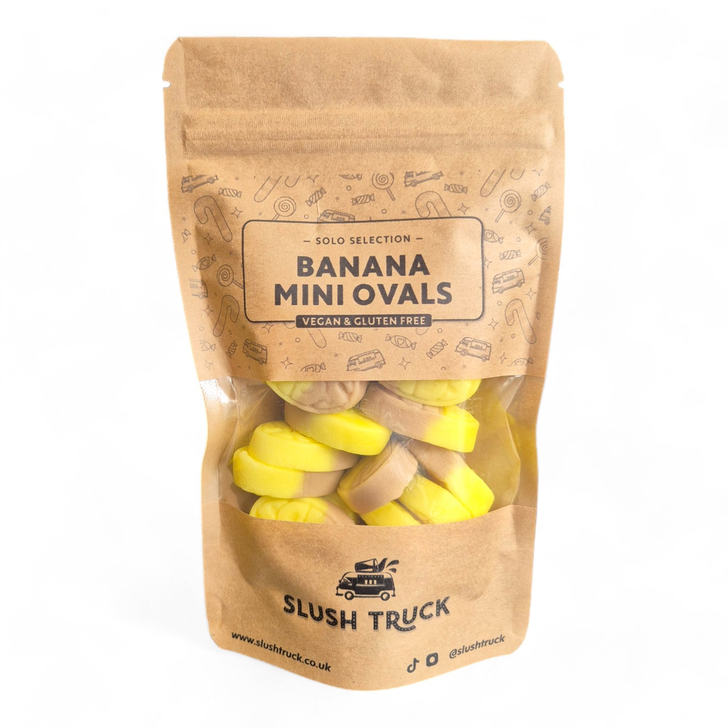 Banana Mini Ovals Sweet Pouch